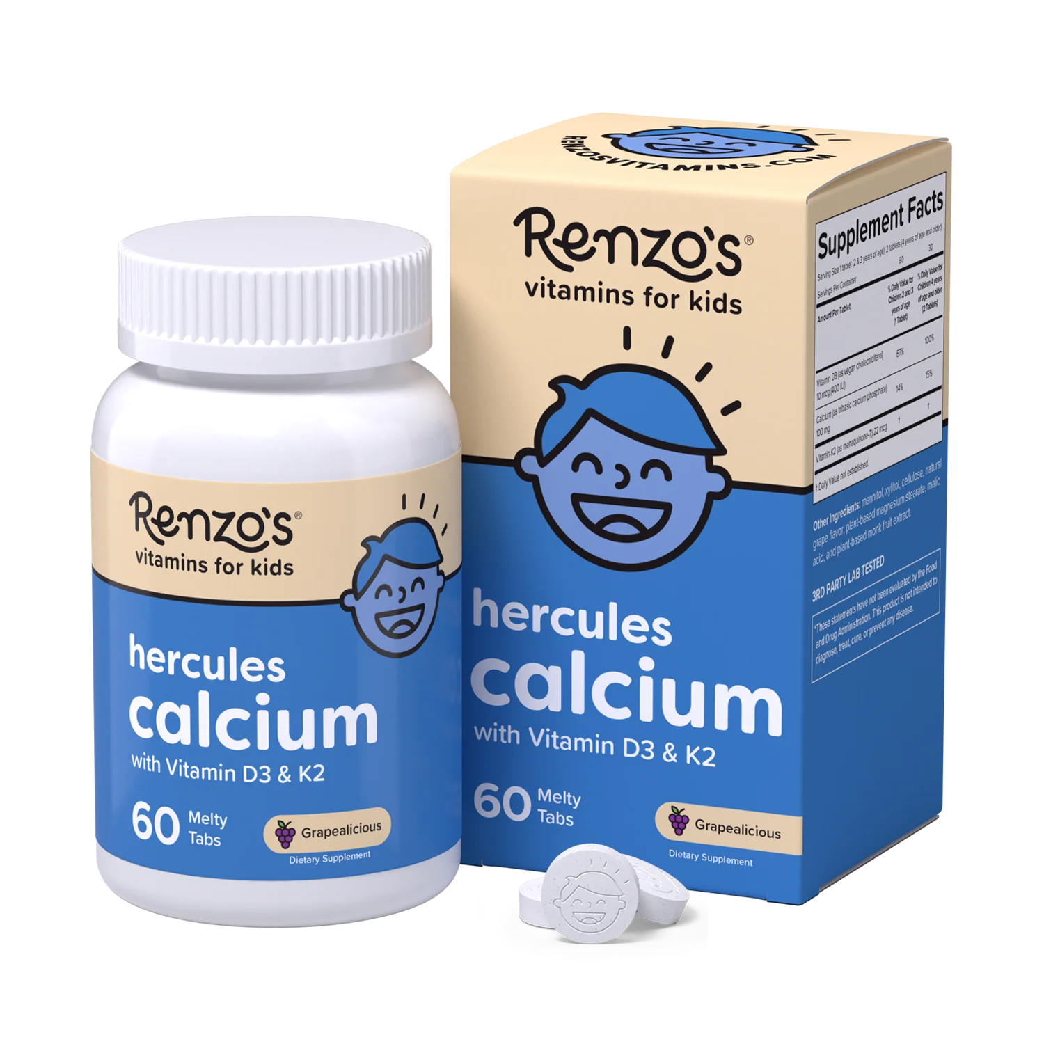 Children's Bone & Teeth Support Vitamins